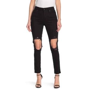 NWT Levi's Women's 721 High Rise Skinny Jeans, No Hard Feelings Black Size 6 28W